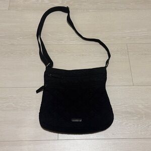 3/$10 Vera Bradley Black Quilted Crossbody Bag
